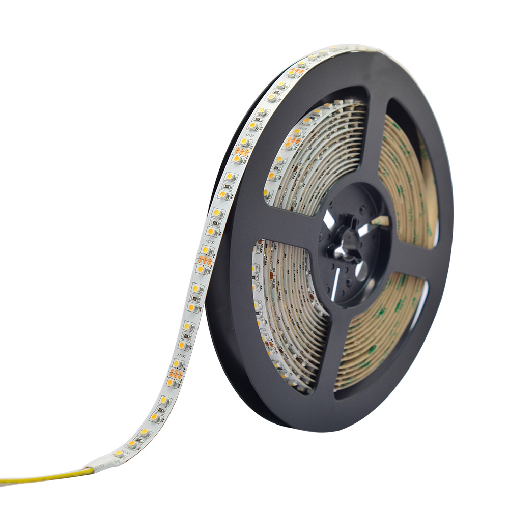 Color Temperature Pure White+Warm White - DC12V/24V 3528SMD 600LEDs Flexible LED Tape Light Color Temperature Pure White+Warm White - DC12V/24V 3528SMD 600LEDs Flexible LED Tape Light